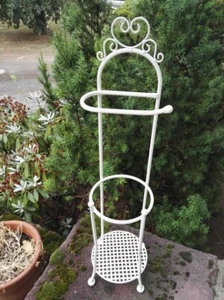Toilettenrollenständer WC-Rollenhalter WC-Papierhalter antikweiß 70cm Versand 0€ - Bild 1 von 1