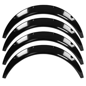 4Pcs 850mm 33.5in Flexible Car Front & Rear Fender Flares Extra Wide Body W - Picture 1 of 8