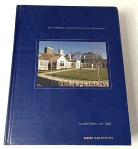 2002 University of Connecticut Alumni Association Directory Storrs Hardcover - Picture 1 of 12
