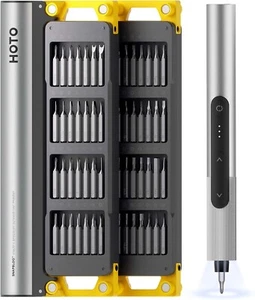 HOTO SNAPBLOQ S-A01 Präzisions-Elektroschraubendreher-Set 56 Bits LED Drehmoment - Neu im Karton - Bild 1 von 8