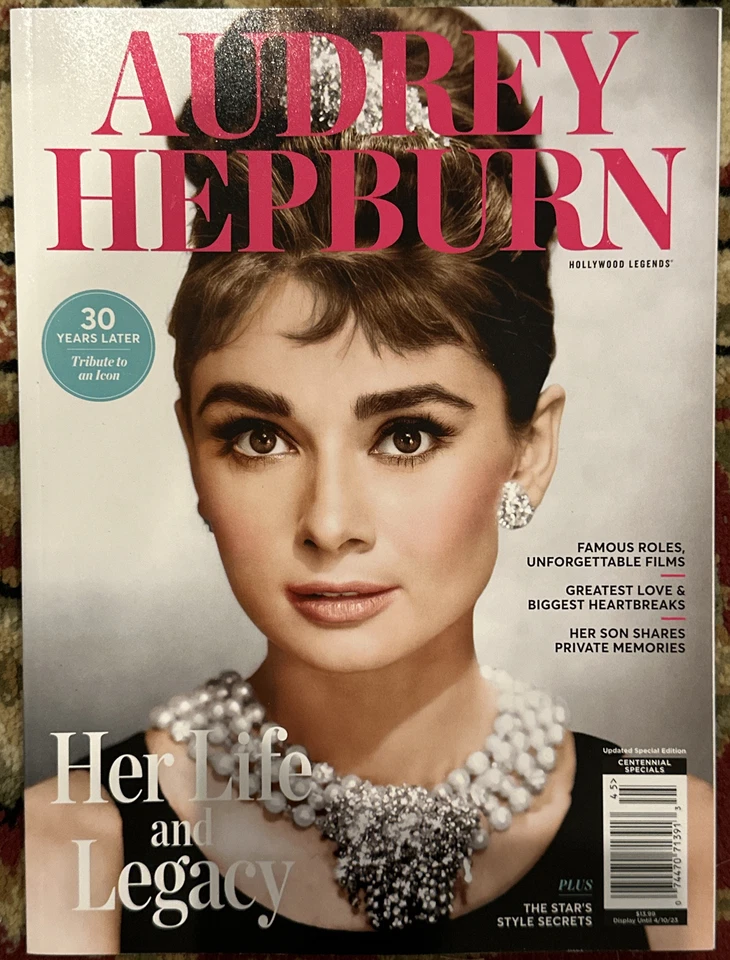 AUDREY HEPBURN Magazine CENTENNIAL Special 2023 30 Years Later Tribute Icon - Image 1 of 1