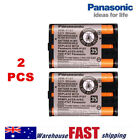 2x Panasonic HHR-P107 NIMH Rechargeable Batteries 3.6V 650mAh for Cordless Phone