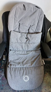 BUGABOO CAMELEON 3 GRAU MELANGE LUXUS FUSSSACK COSYTOES BIENE ESEL FUCHS BÜFFEL - Bild 1 von 7