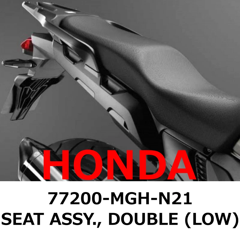 【NEW】Honda Genuine 2016-2017 VFR1200X SEAT ASSY., DOUBLE (LOW) 77200-MGH-N21 - Image 1 of 1