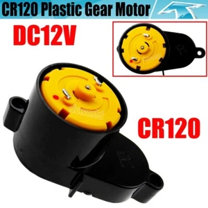 CR120 DC 12V Getriebemotor DC 3V-12V Getriebemotor 500 Motor mit Untersetzungsverhältnis 20:1 - Bild 1 von 12