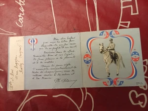 RARE AUTHENTIQUE LETTRE MANUSCRITE DU MARECHAL PETAIN-ENCOURAGEMENT A UN ENFANT. - Bild 1 von 15