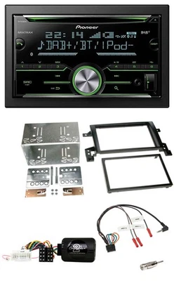 Pioneer Bluetooth Lenkrad DAB 2DIN USB CD Autoradio für Suzuki Grand Vitara 2005 - Bild 1 von 4