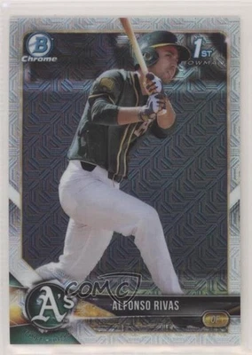 2018 Bowman Draft Chrome Asia Mojo Refractor Alfonso Rivas #BDC-141 - Image 1 of 2