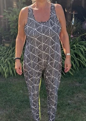 Puma X XL Lemlem Size 20 All In One Playsuit Gym Yoga Dance Running Get Noticed - image 1 of 4