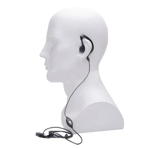 Headset Earpiece Earphone w/Mic For Walkie Talkie Radio Baofeng UV-5R BF# L1Z6 - Picture 1 of 10