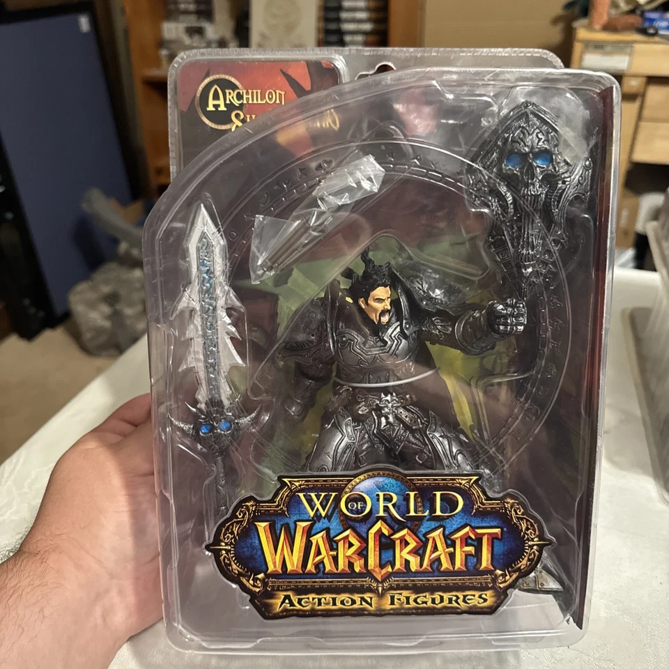 World Of Warcraft Serie 2 Figura Guerrero Humano Archilon Shadowheart Nuevo Foto 1 de 4