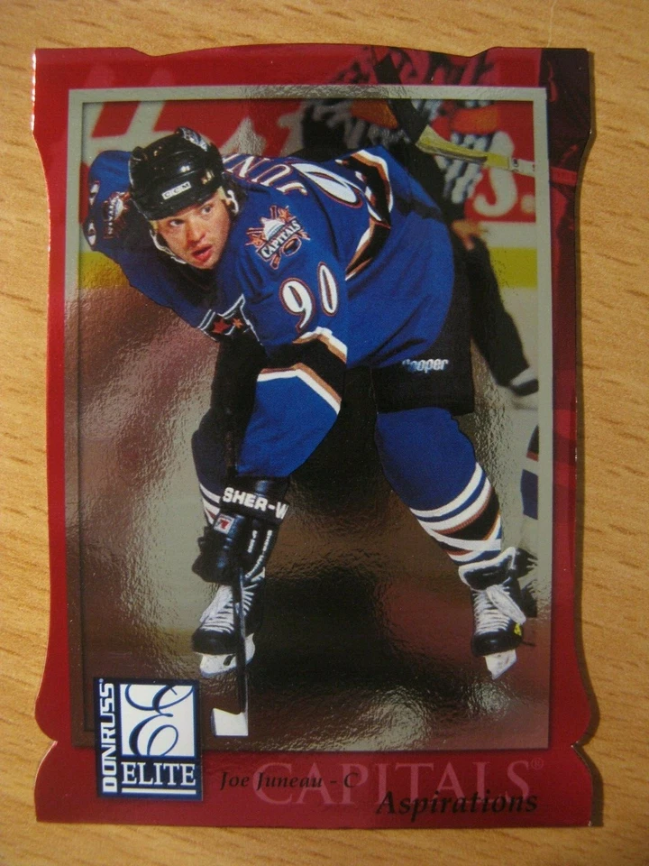 1997-97 Elite Aspirations /750 Die-Cut #41 Joe Juneau Washington Capitals - Image 1 of 1