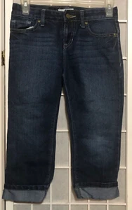 OLD NAVY GIRLS SZ 10 DENIM CAPRI  JEANS - Picture 1 of 8