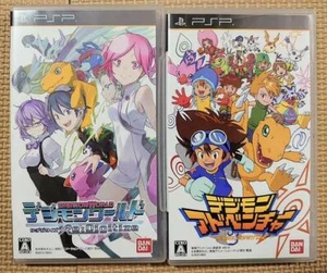 Digimon Adventure & Digimon World Re:Digitize (2Games) PSP From Japan - Picture 1 of 4