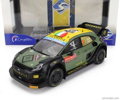 Modellino Auto In Scala 1:18 Ford Puma WRC Rally Nuova Zelanda 2022 Bertelli #37 - Immagine 1 di 4