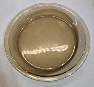 PYREX #209 Amber Glass Light Brown Pie Plate Dish 9" VTG Corning NY - Picture 1 of 1