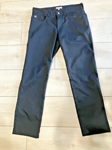 Peter Millar EB66 5 Pocket Performance Golf Chino Pants Black Men's Size 30x32 - Picture 1 of 7