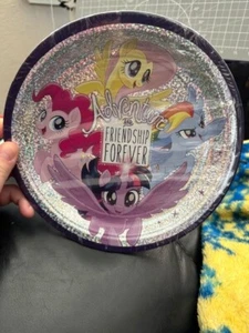 My Little Pony Friendship Adventures 8ct. Birthday Party 9" Paper Dinner Plates - Picture 1 of 3
