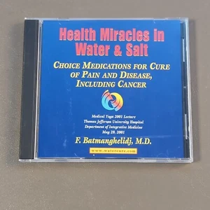Health Miracles In Water & Salt 2 CDs. F. Batmanghelifj, M.D. Choice Medications - Picture 1 of 5