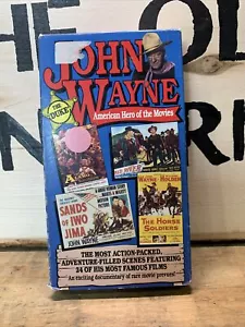 John Wayne: American Hero Of The movies (VHS) - Picture 1 of 13