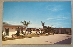 Capri Apartments Hotel Sarasota Crescent Beach Florida Postcard Sarasea Circle - Picture 1 of 2