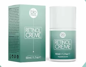 Retinol Moisturizer Cream 2.5% Retinol Delivery System Vegan Hyaluronic Acid - Picture 1 of 2