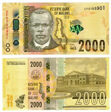 2021 Malawi P69 2000 Kwacha Banknote UNC