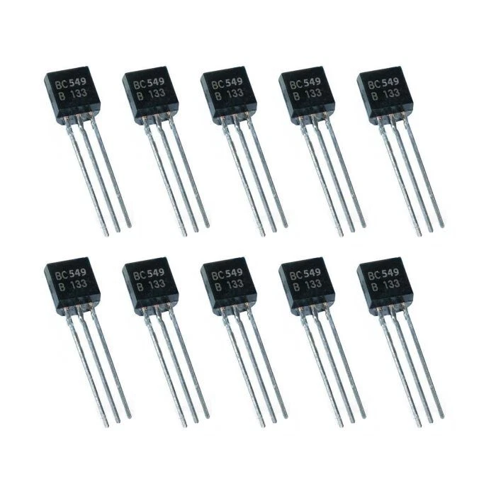 10 x BC549 NPN Transistor TO-92 General Purpose Audio Signal Amplifier BC549B UK