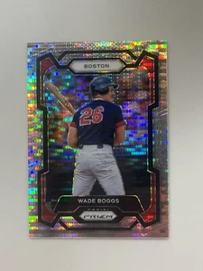 2024 Panini Prizm Pulsar #12 Wade Boggs /499 Boston Red Sox Baseball Card - Picture 1 of 2
