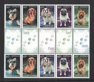 2013 Australia Dogs SG 3938/42 muh gutter 10 - Picture 1 of 1