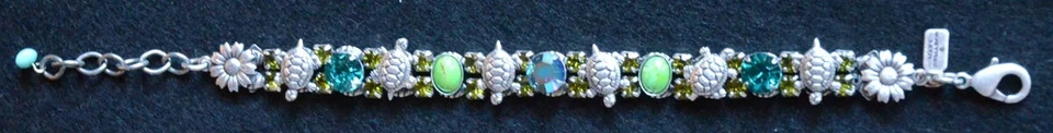 Pulsera Tortuga Tortuga, Hecha a Mano en USA Foto 1 de 1