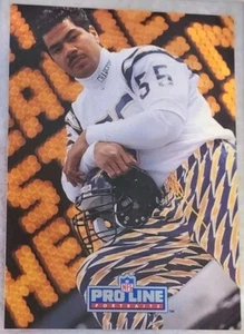 1991 Pro Line Portraits JUNIOR SEAU #222 LOW / POP Rare SP Chargers - Picture 1 of 4