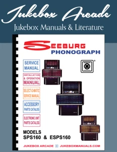 Seeburg SPS160 & ESPS160 "Olympian" Jukebox Service Manual, Electronic Parts ++ - Picture 1 of 1