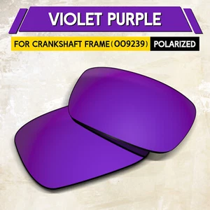 1.5MM POLARIZED Replacement Lenses for Oakley Crankshaft OO9239 60mm, Purple - Picture 1 of 3