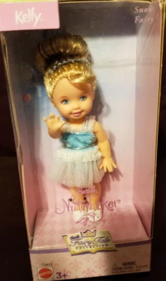 Muñeca Barbie en el Cascanueces Kelly como el Hada de las Nieves nueva en caja original 2003 Mattel Foto 1 de 4