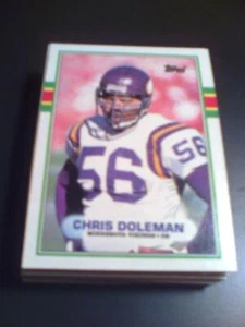 1989 Topps #84 CHRIS DOLEMAN HOF Lot of (10) - Picture 1 of 1