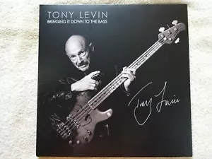 King Crimson Tony Levin signed / autographed "Bringing it Down..." Album w/ JSA - Picture 1 of 7