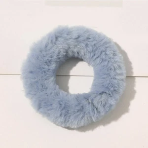Women Plush Elastic Hair Ties Ponytail Holder Scrunchies Ring Rope Hair Band*〕 □ - Picture 1 of 41