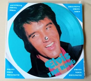 RARE DANISH EXCLUSIVE PHOTO DISC 7" ELVIS PRESLEY GOT A LOT OF LIVIN' PR046 NEW - Picture 1 of 4