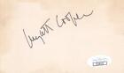 Wyatt Cooper Signed 3X5 Index Card D1978  Author The Glass House Cc38519