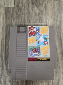 Super Mario Bros Duck Hunt World Class Track Meet NES 1985 Cartridge Only 