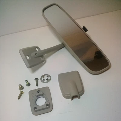 1997 (1990s) MITSUBISHI MONTERO/PAJERO REAR VIEW MIRROR BEIGE INTERIOR - Image 1 of 4