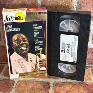 Jazz Ball VHS Used Louis Armstrong Duke Ellington Peggy Lee Republic Music Conce - Imagen 1 de 3