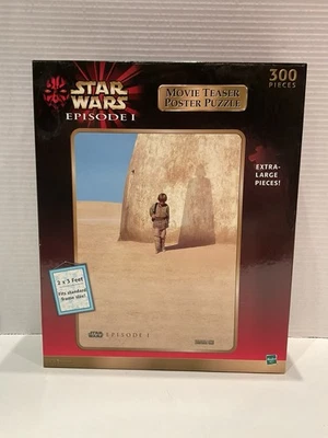 Rompecabezas póster teaser de la película Star Wars Episodio 1 nuevo en caja nunca abierto Foto 1 de 2