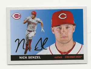 2020 Topps Archives NICK SENZEL SP 1955 Mini Parallel Reds #4
