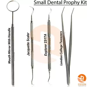 Basic Prophy kleines Kit zahnärztliche Instrumente mündliche Untersuchung Skalierer Entdecker - Bild 1 von 5