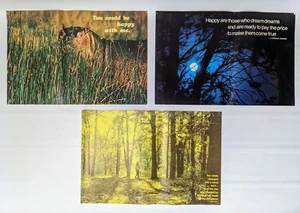 Vintage Motivational Posters - 3 1970's Argus 21"X14" W/ Robert Frost Quote - Picture 1 of 12