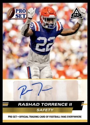 2022 Pro Set - Autographs Rashad Torrence Florida Gators Auto - Image 1 of 2