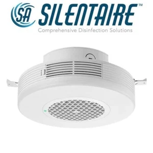 SILENTAIRE 8 in. Canless Integrated LED Light Plasma Air Disinfection H1N1 - Picture 1 of 15