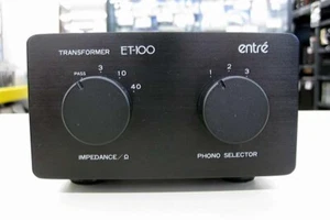 ENTRE ET-100 Step Up Transformer MC Stereo Phono Cartridge Fully Working Japan - Picture 1 of 5